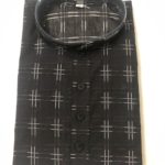 Handloom Black Kurta and White Pajama Set