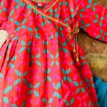 Blue Sharara set